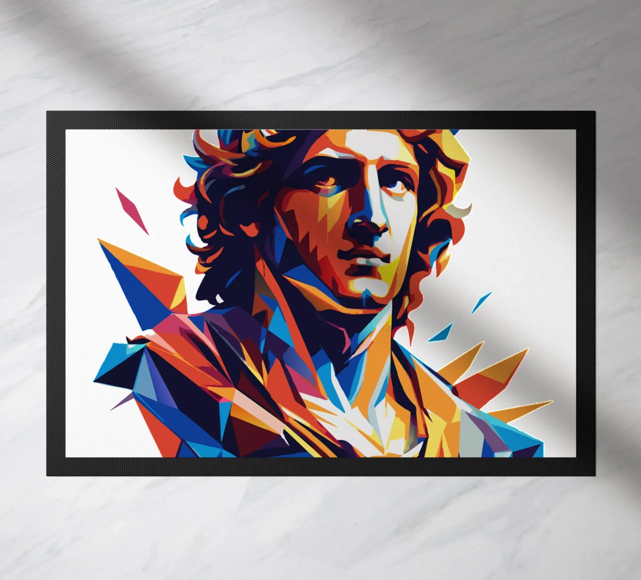 Alexander the Great in WPAP Pop Art zerbino da vectorartnesia