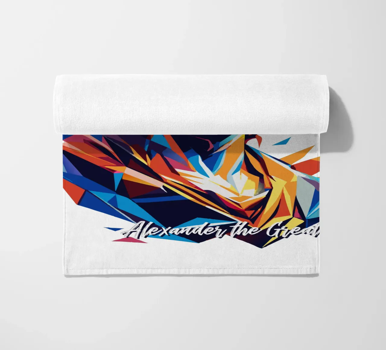 Alexander the Great in WPAP Pop Art telo mare da vectorartnesia