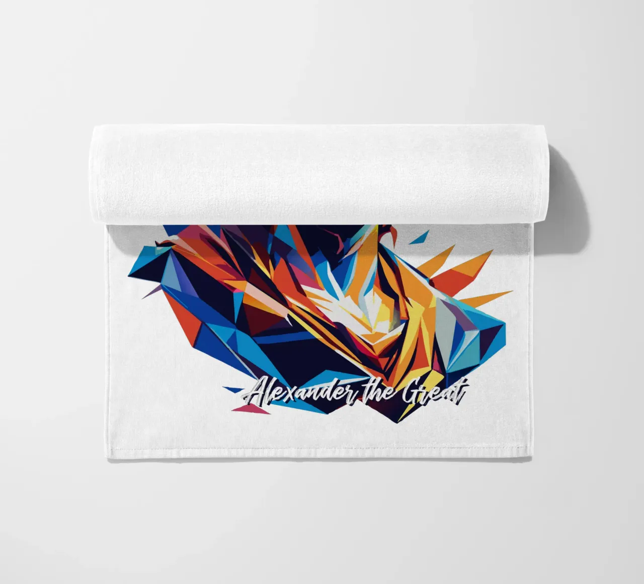 Alexander the Great in WPAP Pop Art telo mare da vectorartnesia