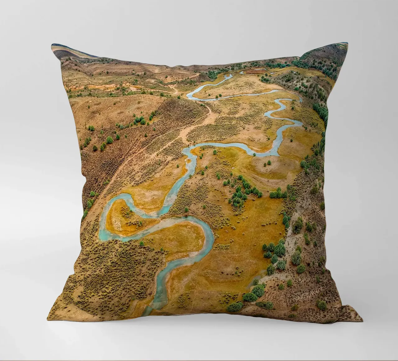Curvy river cuscino da anderm
