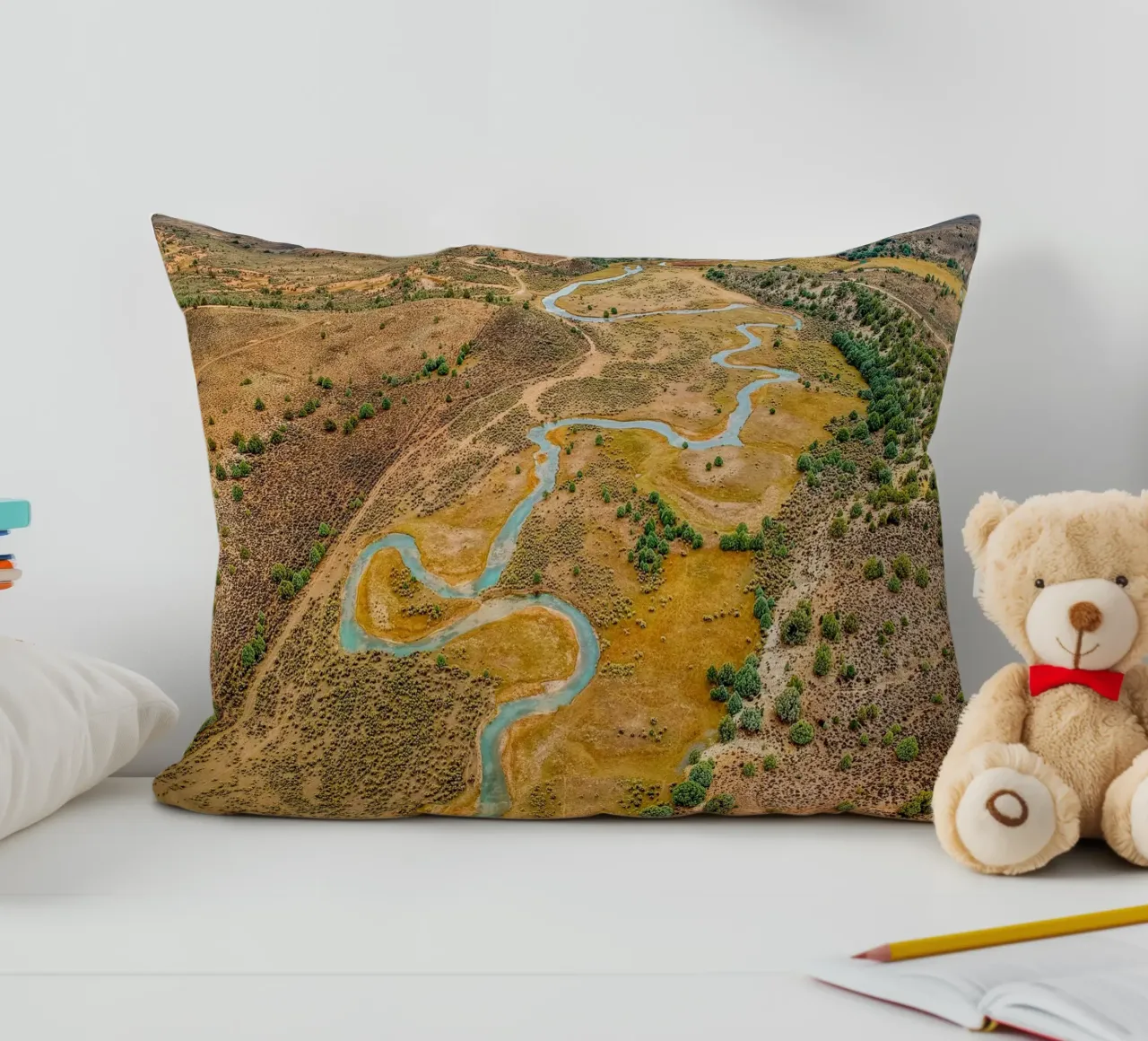 Curvy river cuscino da anderm