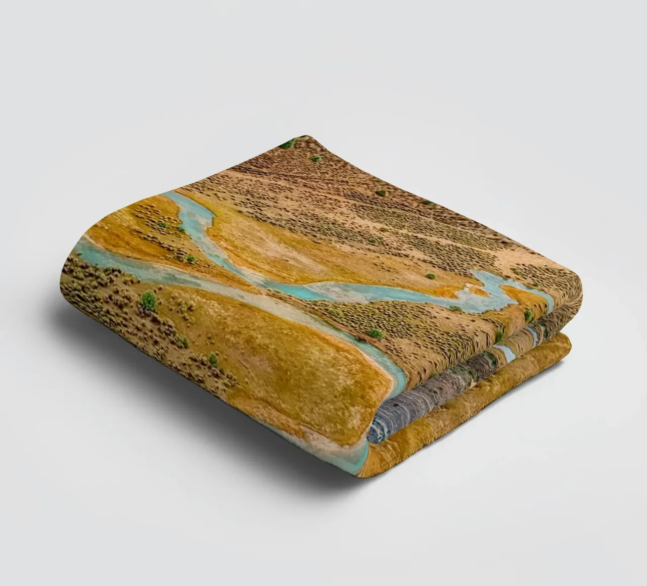 Curvy river towel by anderm