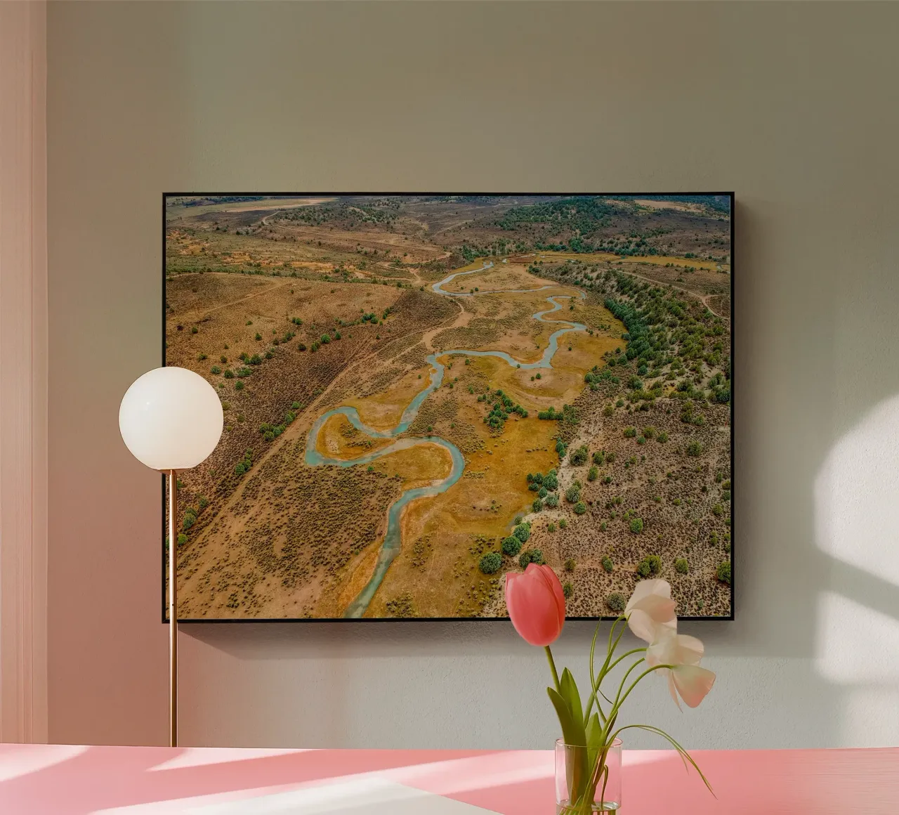 Curvy river plexiglass da anderm