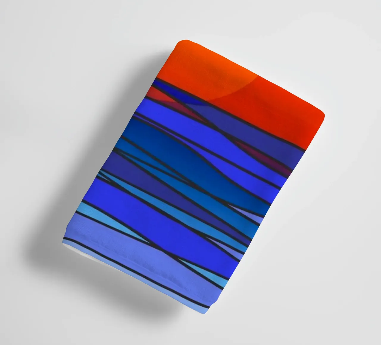 sunset badhanddoek van Atteloi Art