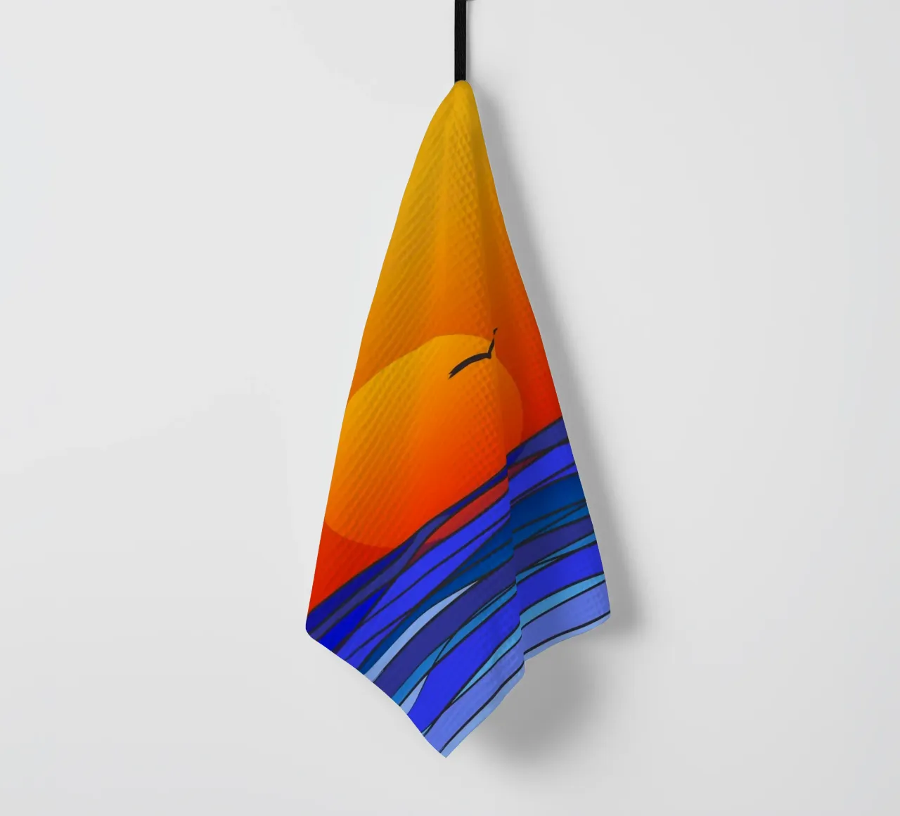 sunset torchon de Atteloi Art