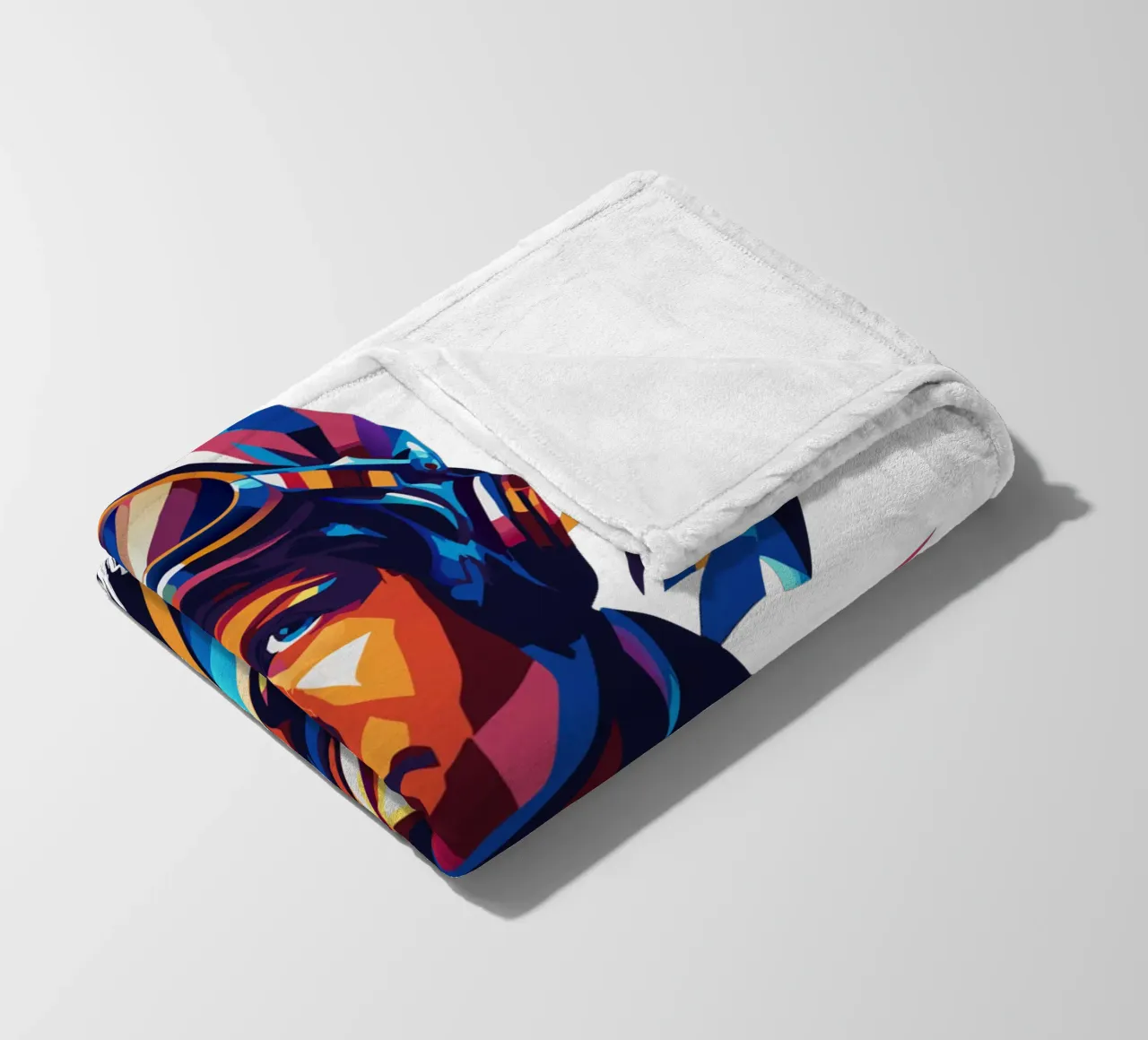 Amelia Earhart WPAP Pop Art coperta in pile da vectorartnesia
