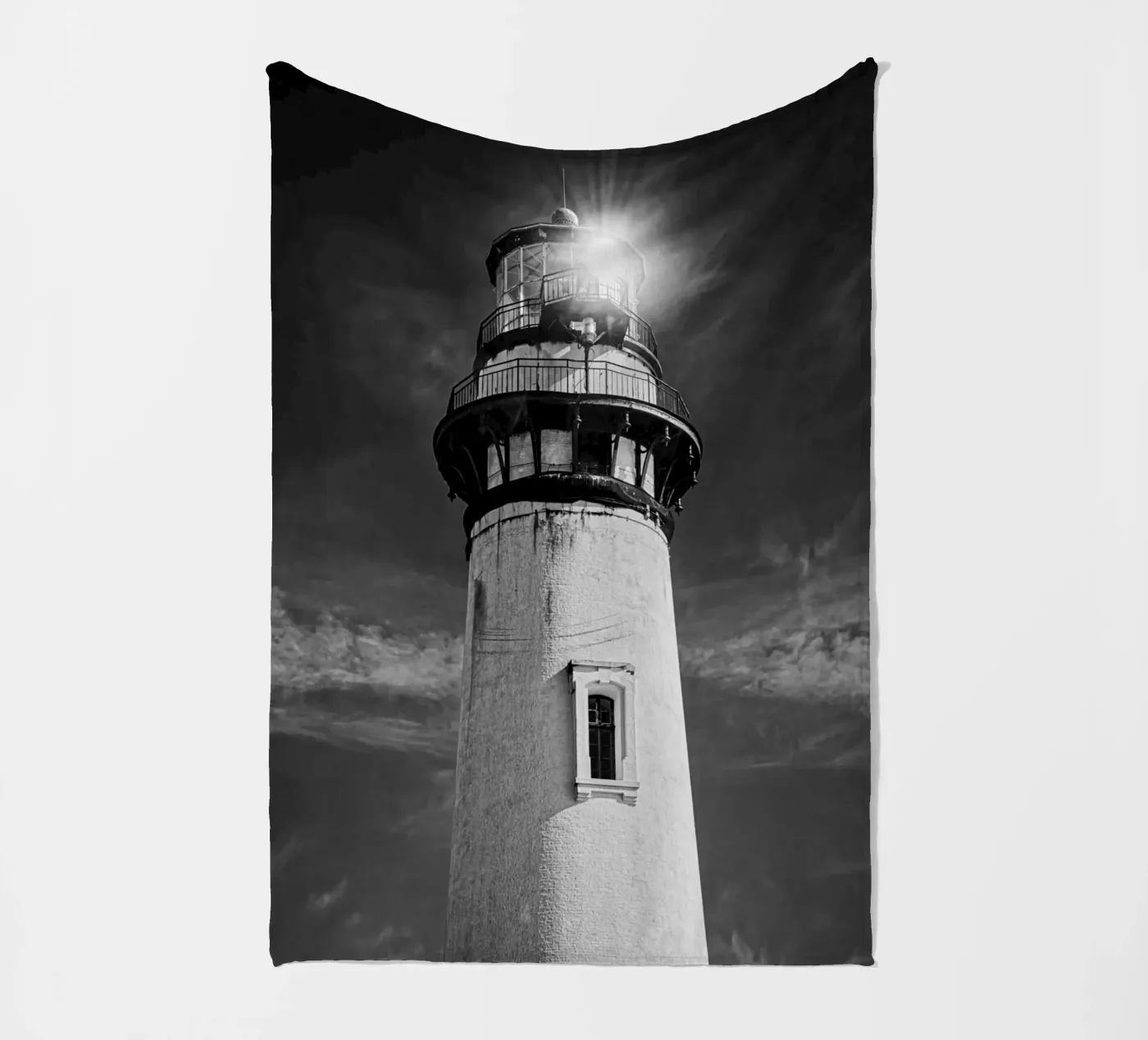 Lighthouse fleece blanket by anderm