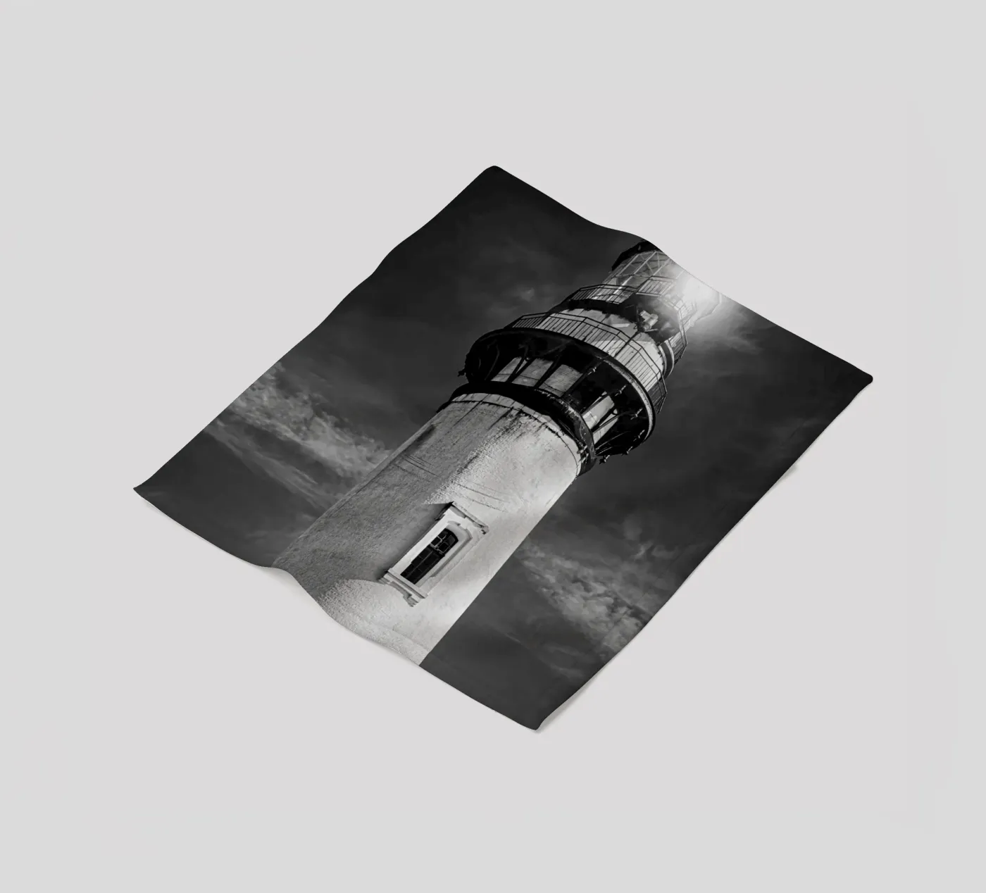 Lighthouse fleece blanket by anderm