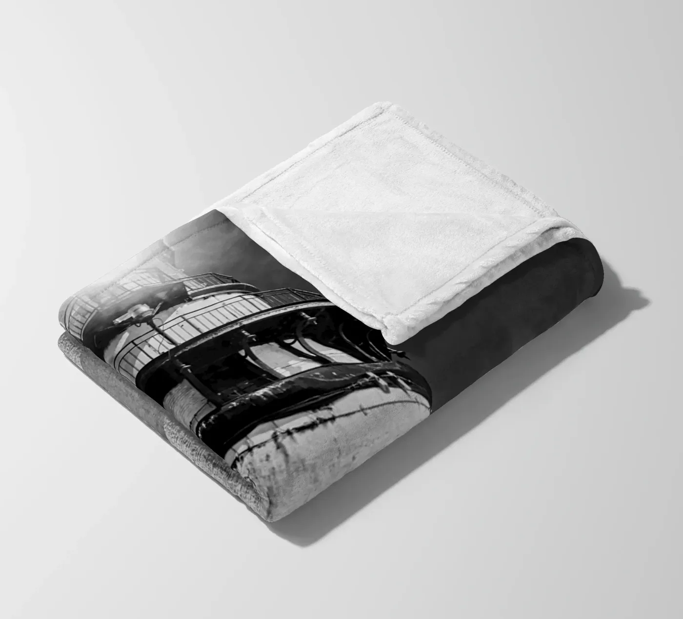 Lighthouse plaid polaire de anderm