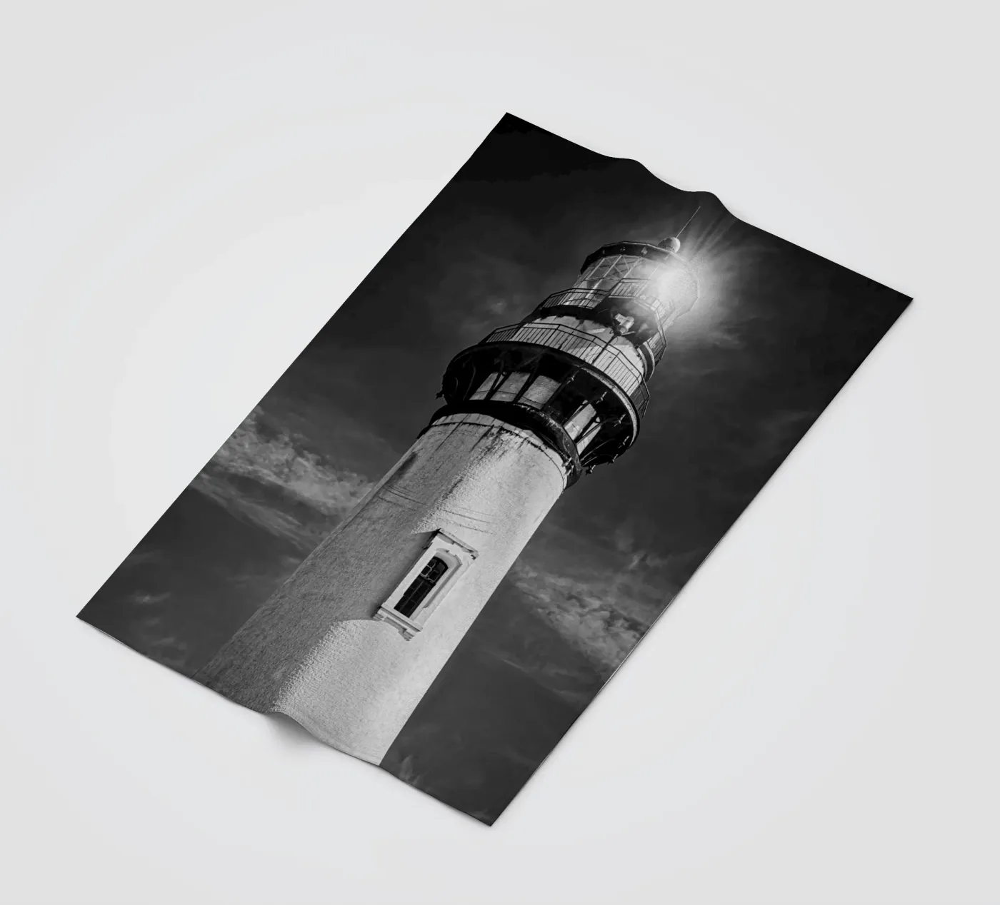 Lighthouse fleece blanket by anderm