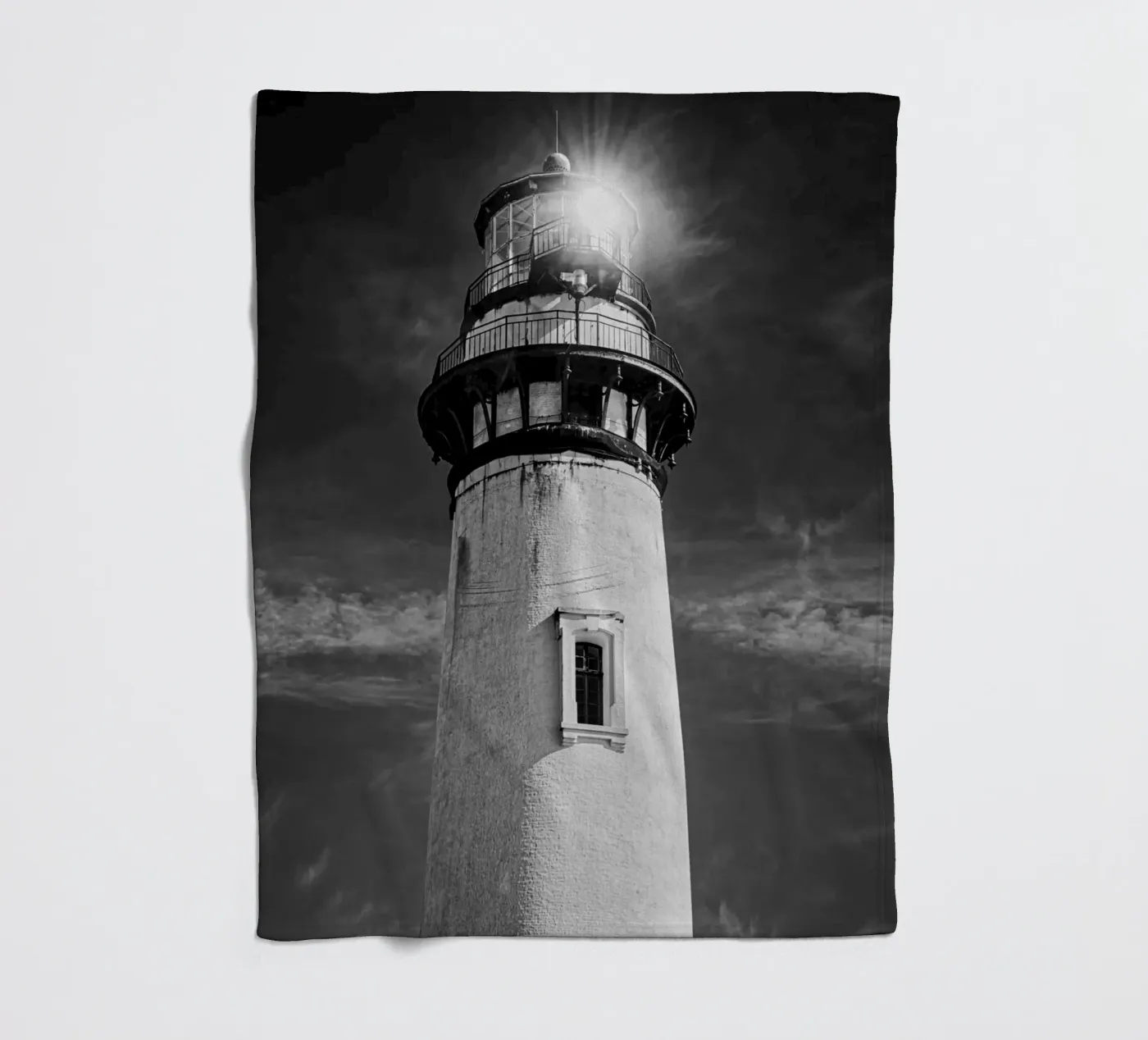 Lighthouse fleece blanket by anderm