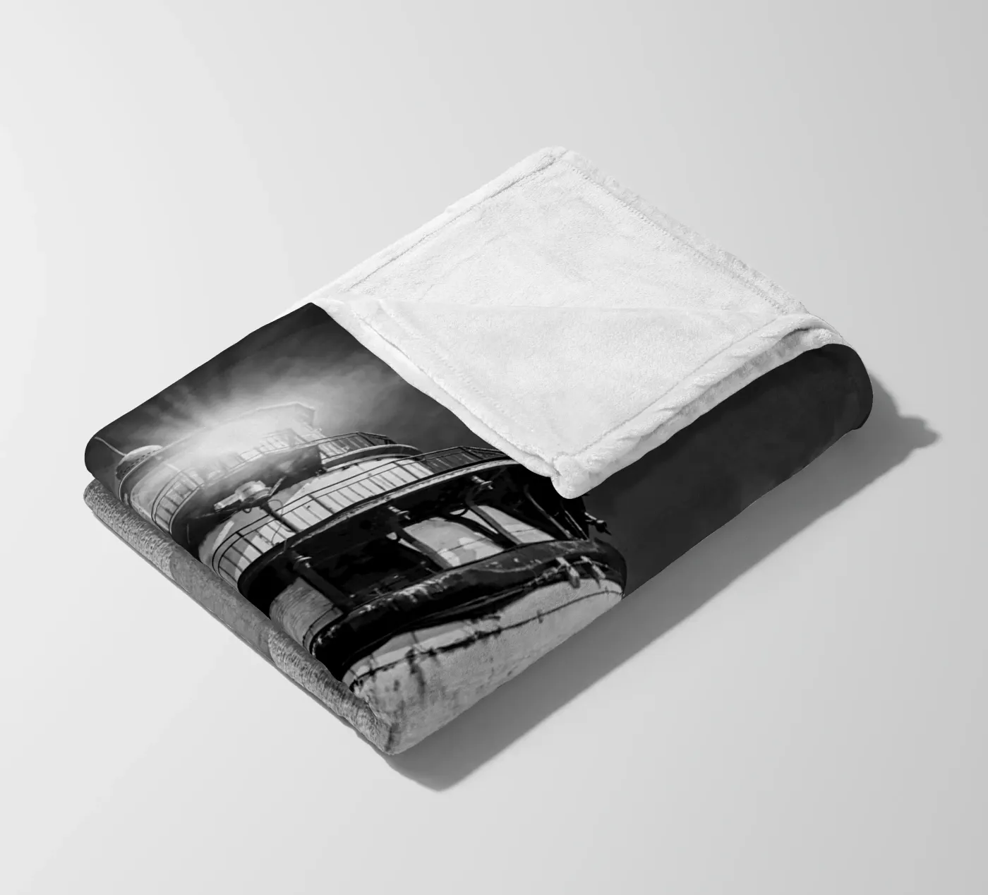 Lighthouse fleece blanket by anderm