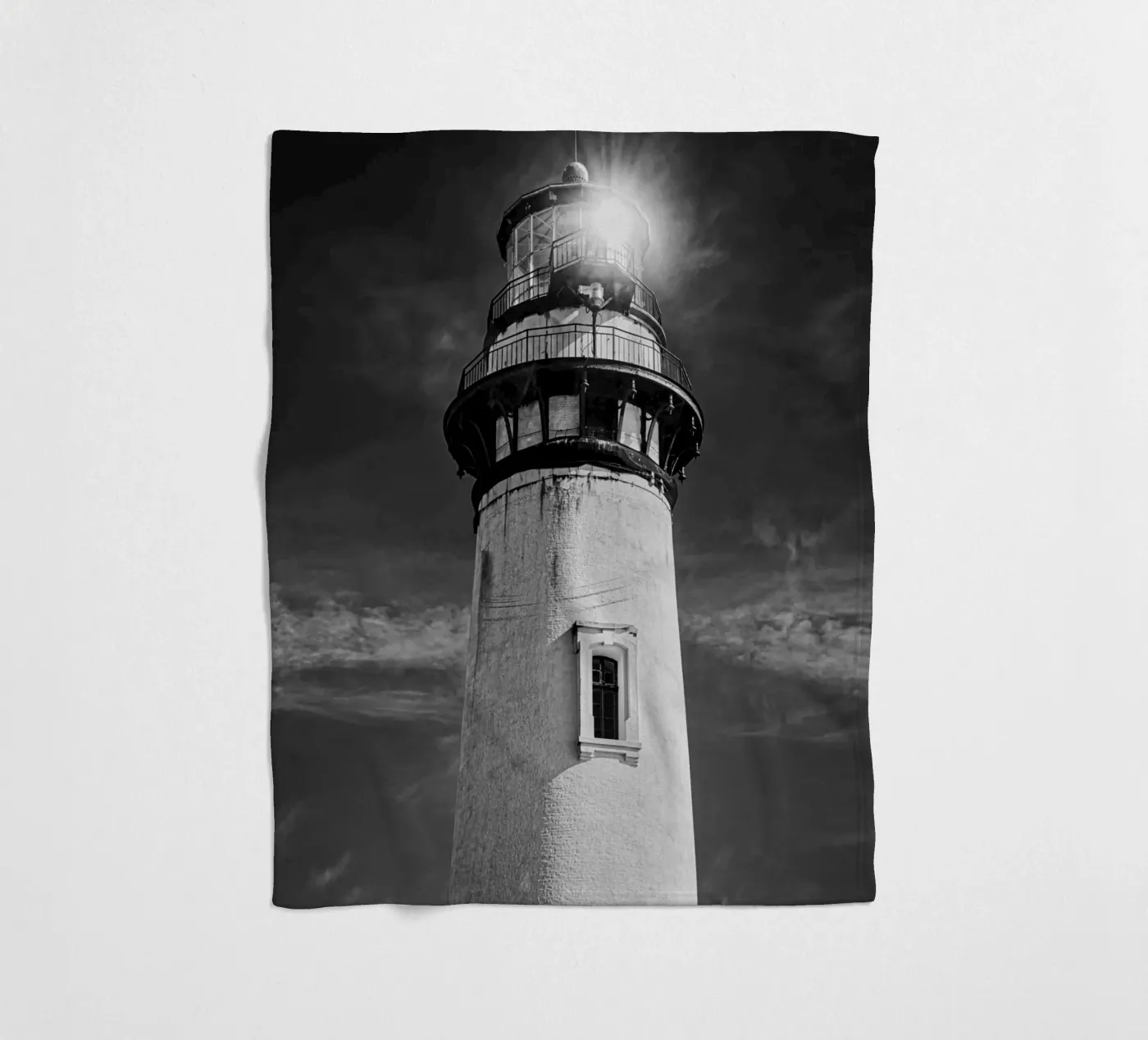 Lighthouse fleece blanket by anderm