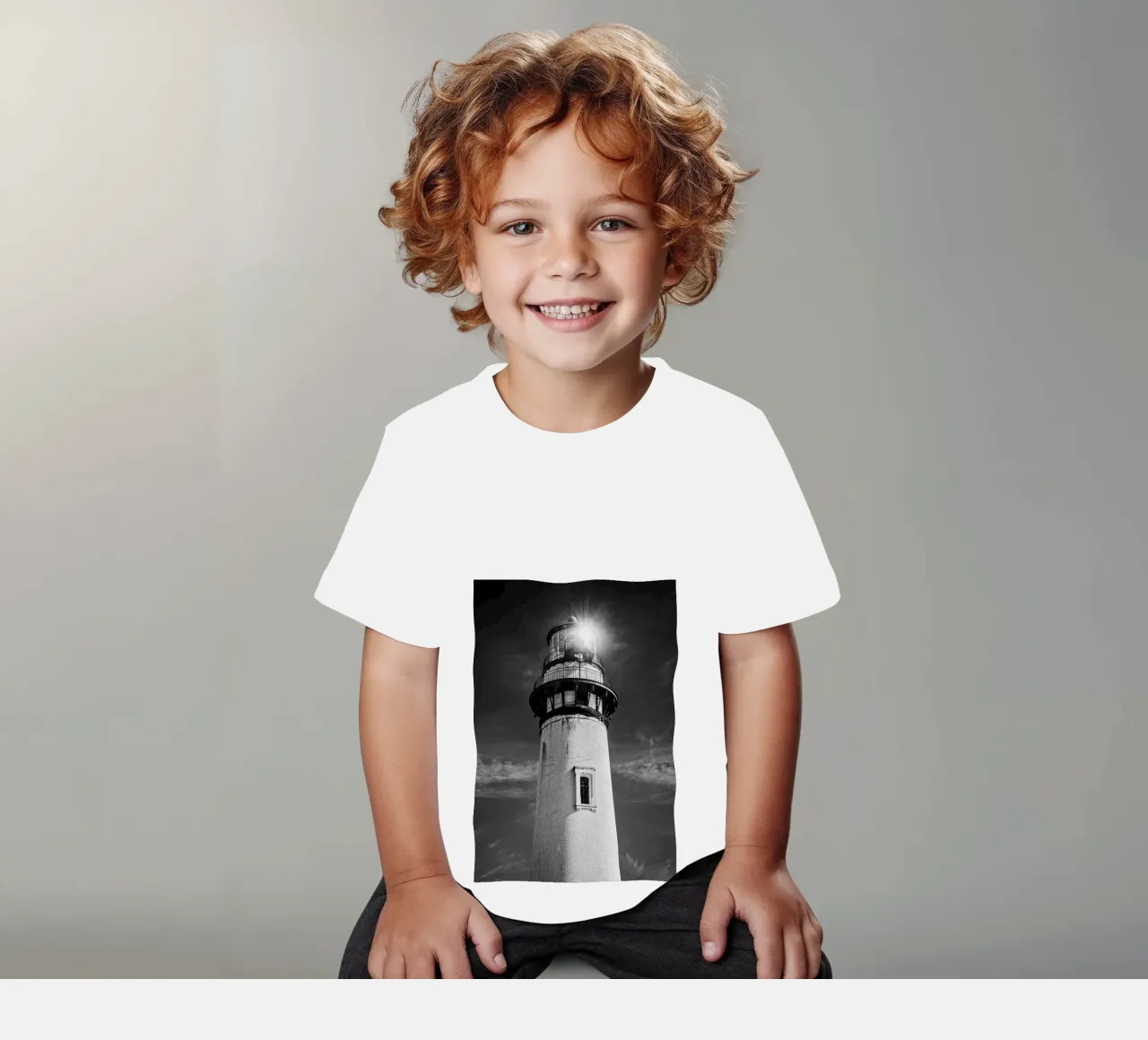 Lighthouse t-shirt bambini da anderm