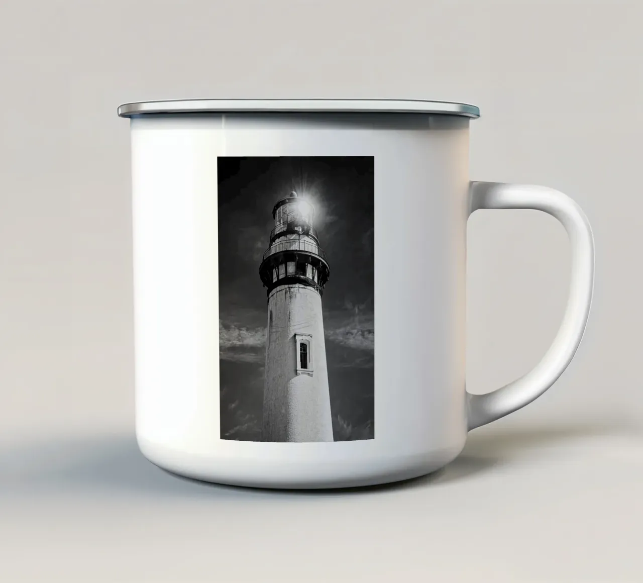 Lighthouse tazza in smalto da anderm