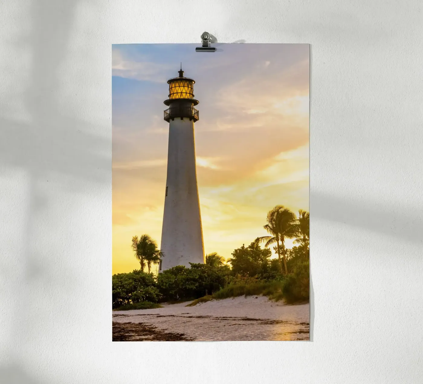 Cape Florida Lighthouse poster by anderm