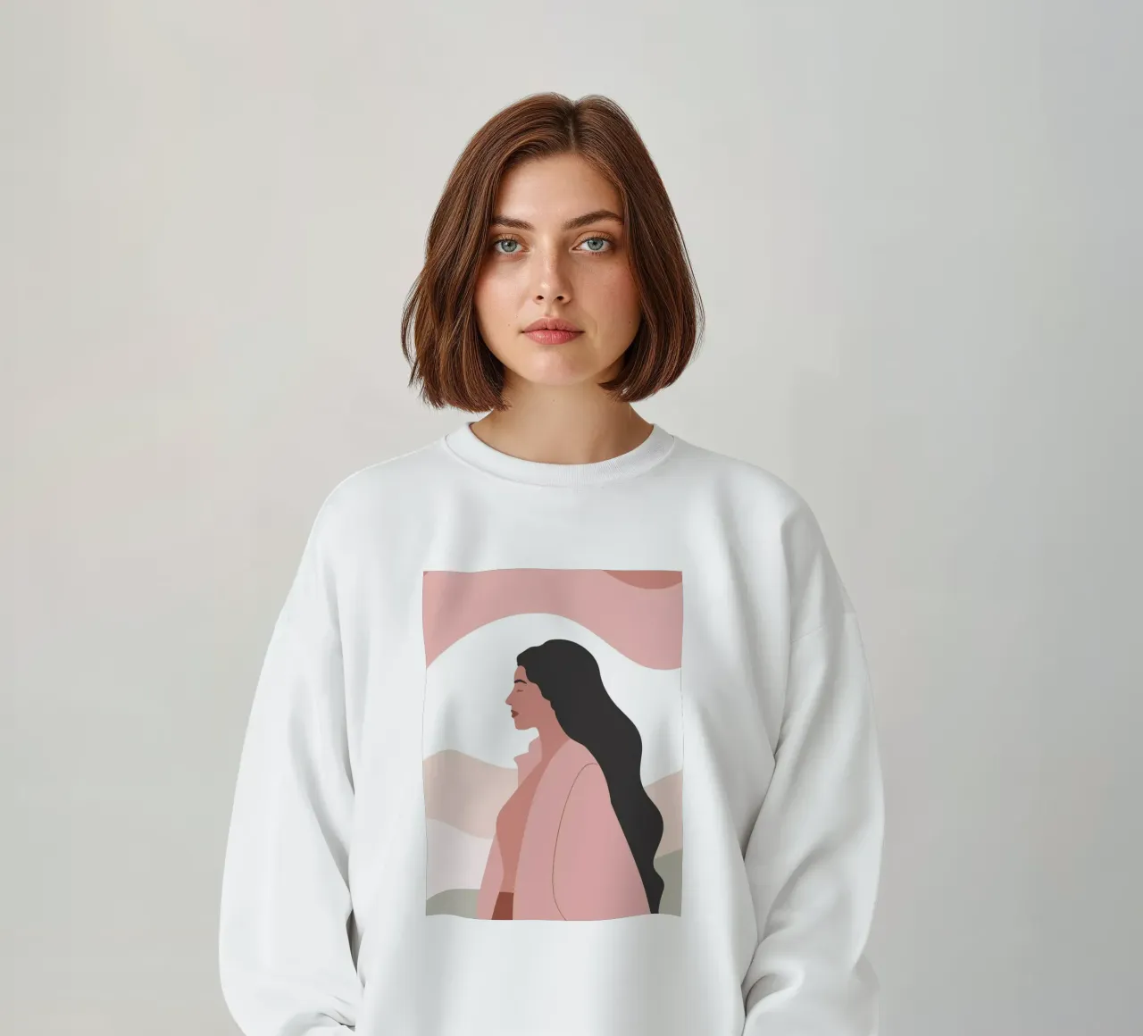 Silent Path to Peace sweatshirt by Soleil Basque