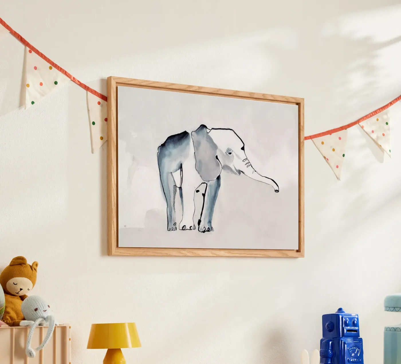 Elephant plexiglas de Petit Boom Prints
