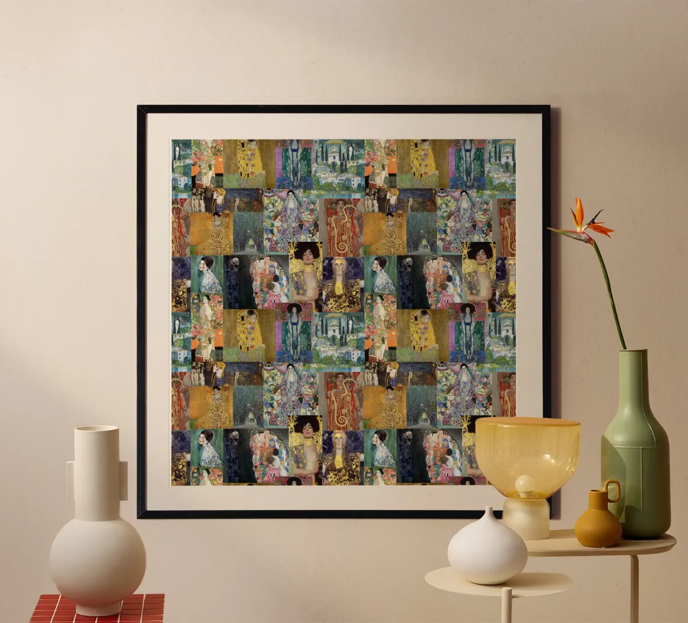 Klimt Mosaic poster da Vivi Nicolin