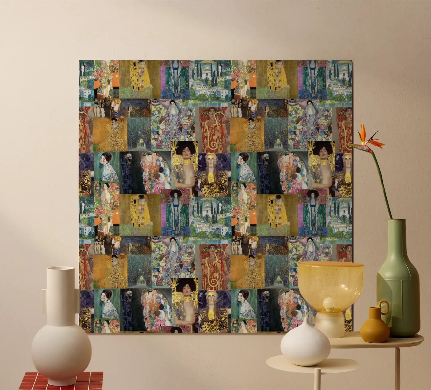 Klimt Mosaic poster da Vivi Nicolin