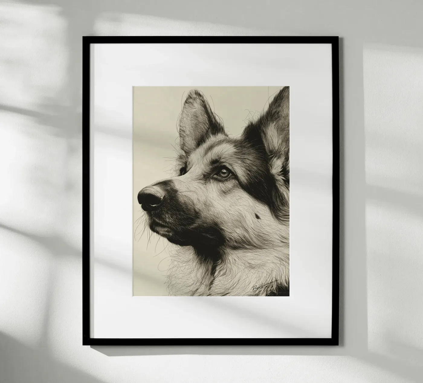 berger allemand poster de Puschkinowa