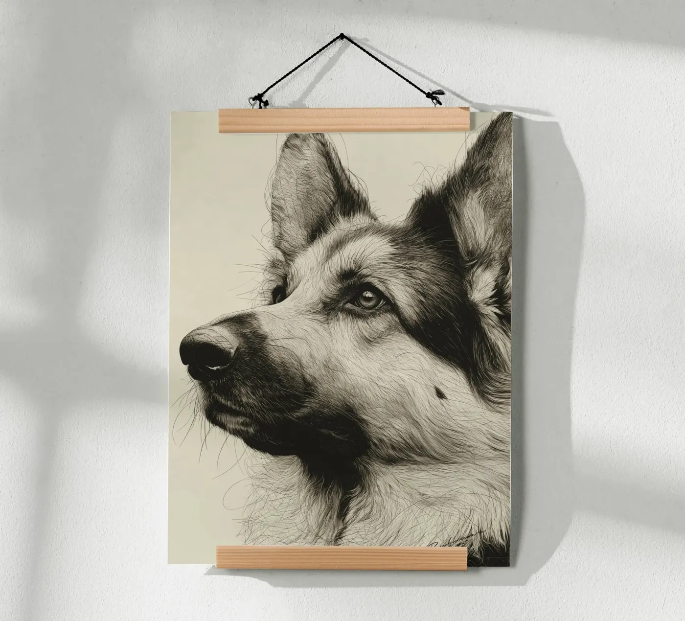 berger allemand poster de Puschkinowa