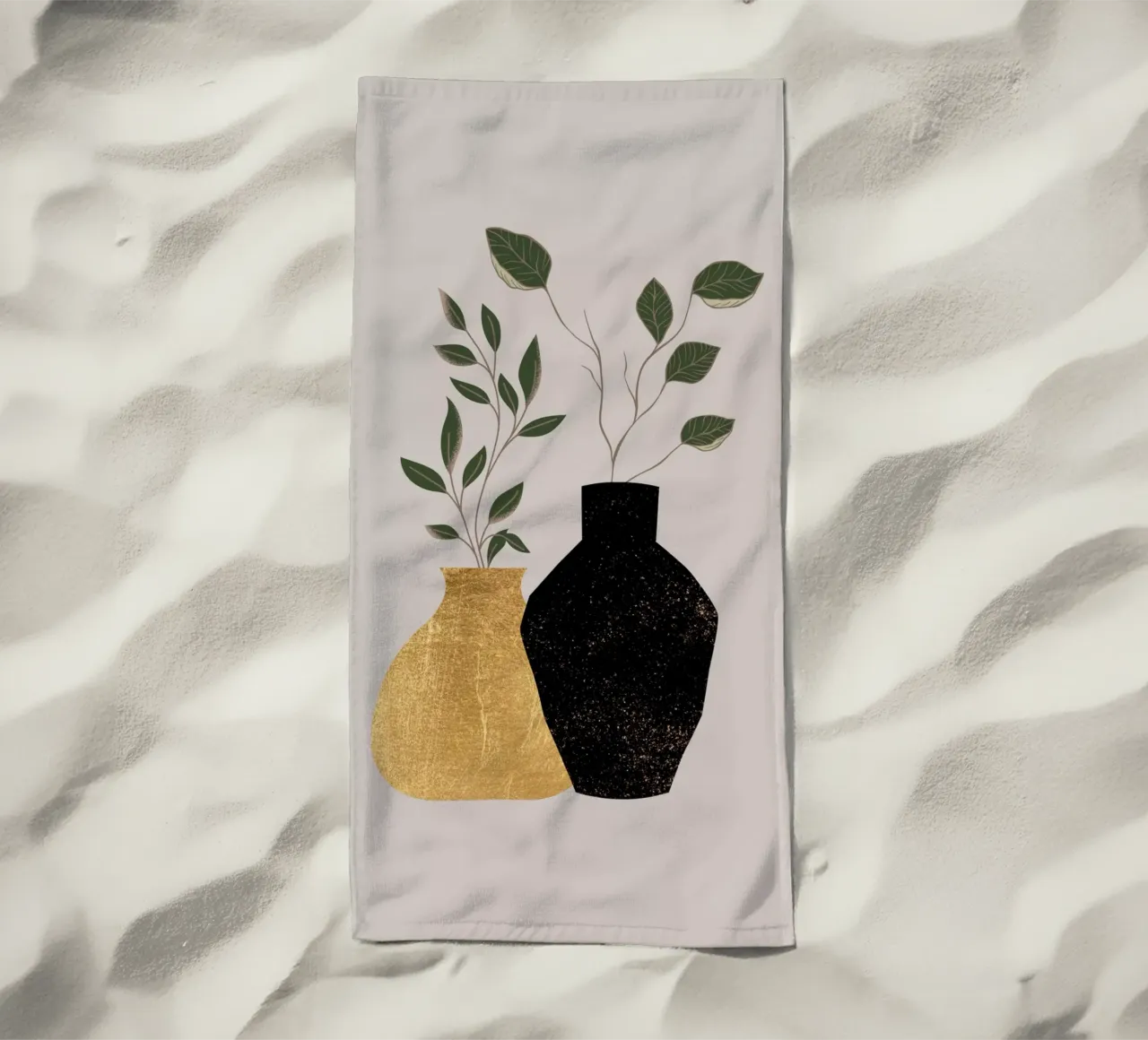 Vase & Verdure product.type.towel-beach common.byCreator DesignArt