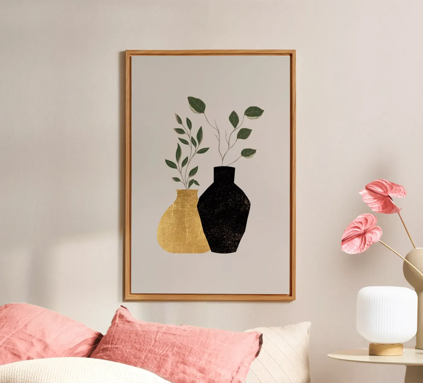 Vaso e Verdure alluminio dibond da DesignArt