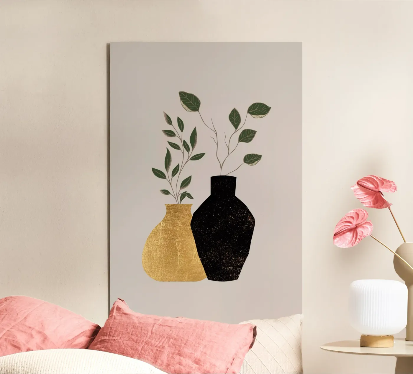 Vaso e Verdure alluminio dibond da DesignArt