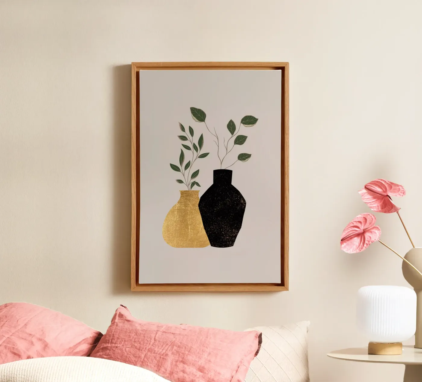 Vaso e Verdure tela da DesignArt