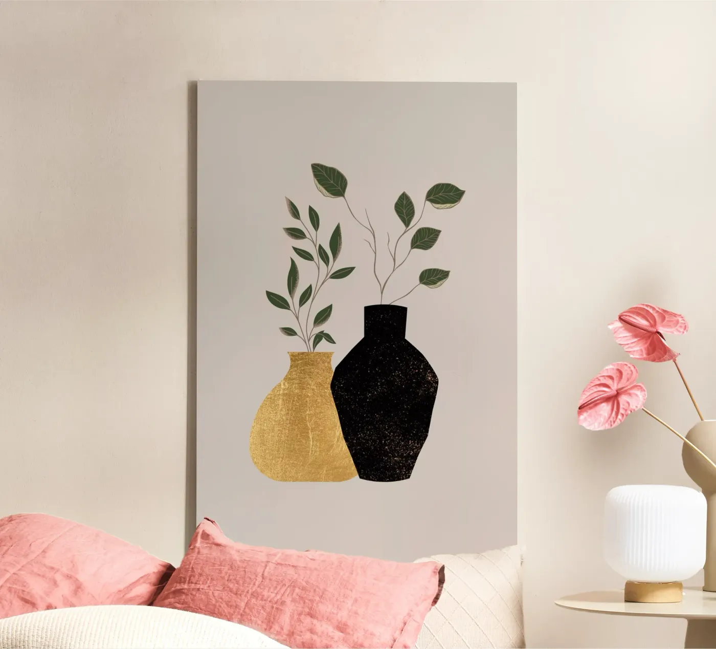 Vaso e Verdure tela da DesignArt