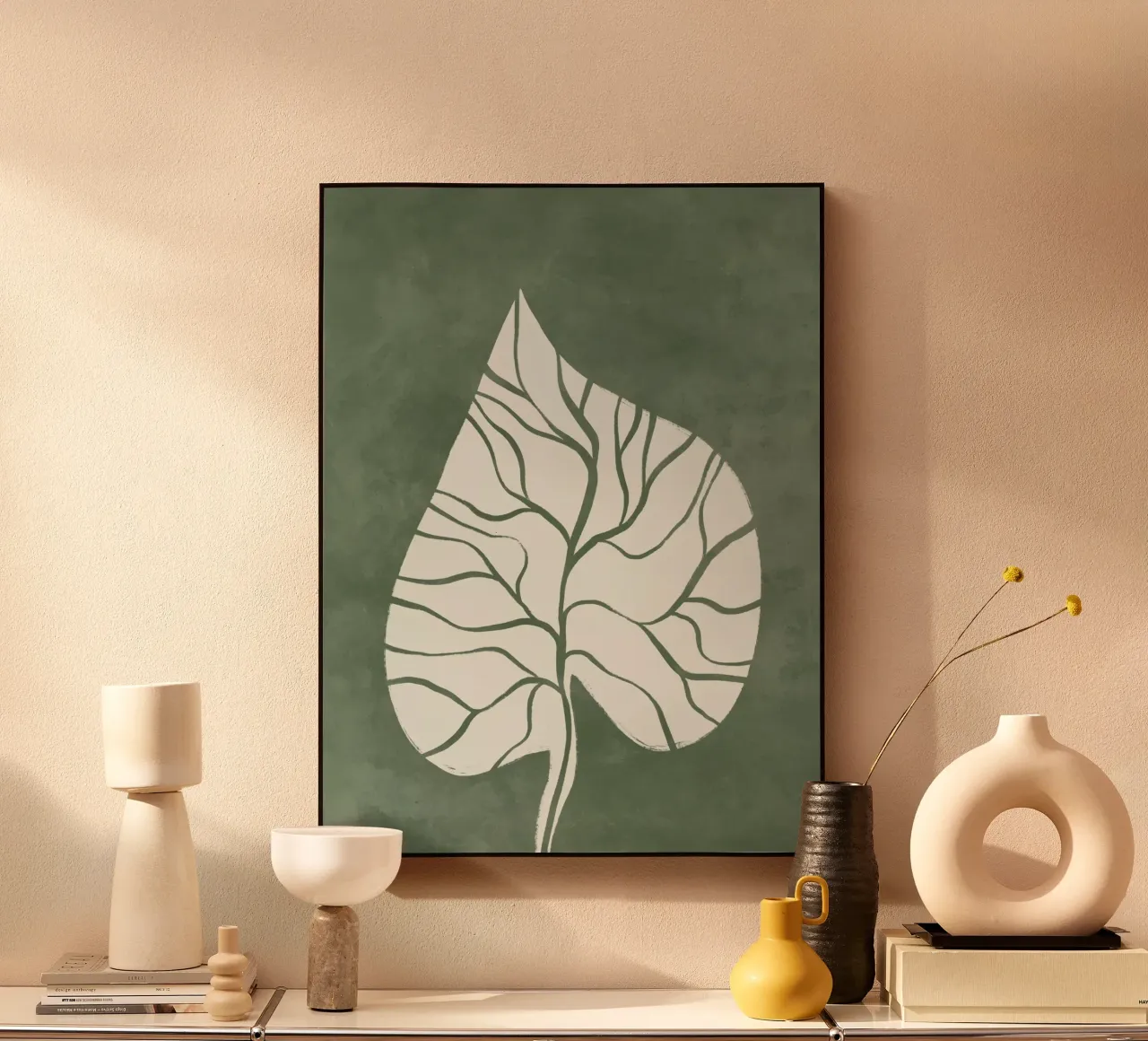 Leaf alluminio dibond da Artsy Bessy