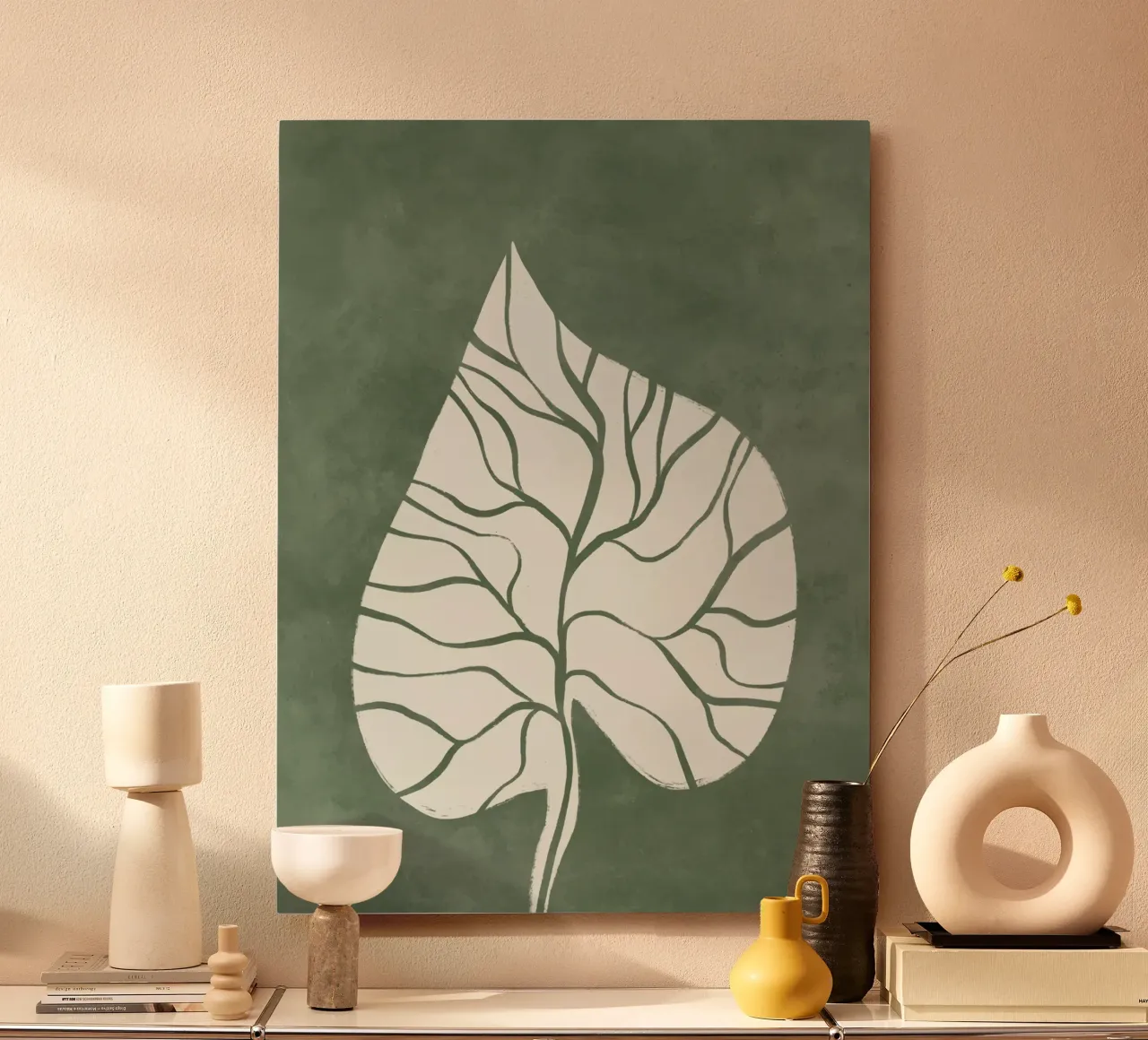 Leaf alluminio dibond da Artsy Bessy