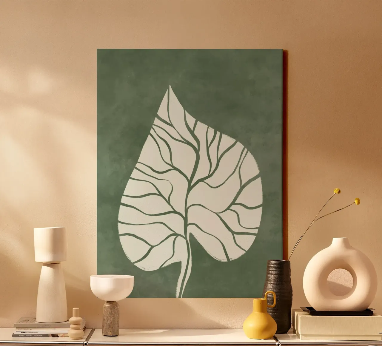 Leaf tela da Artsy Bessy