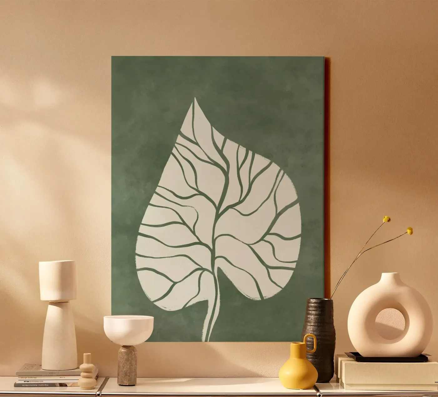 Leaf toile de Artsy Bessy