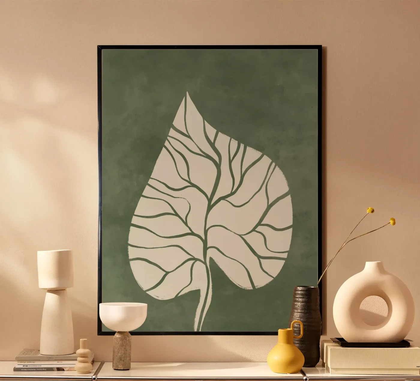 Leaf Poster von Artsy Bessy