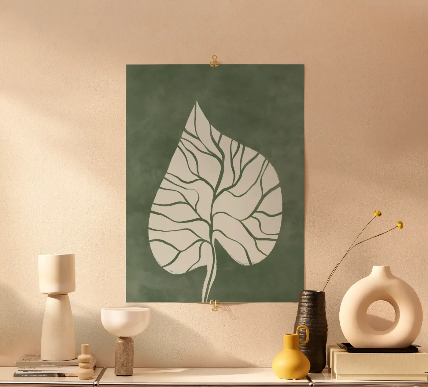Leaf Poster von Artsy Bessy