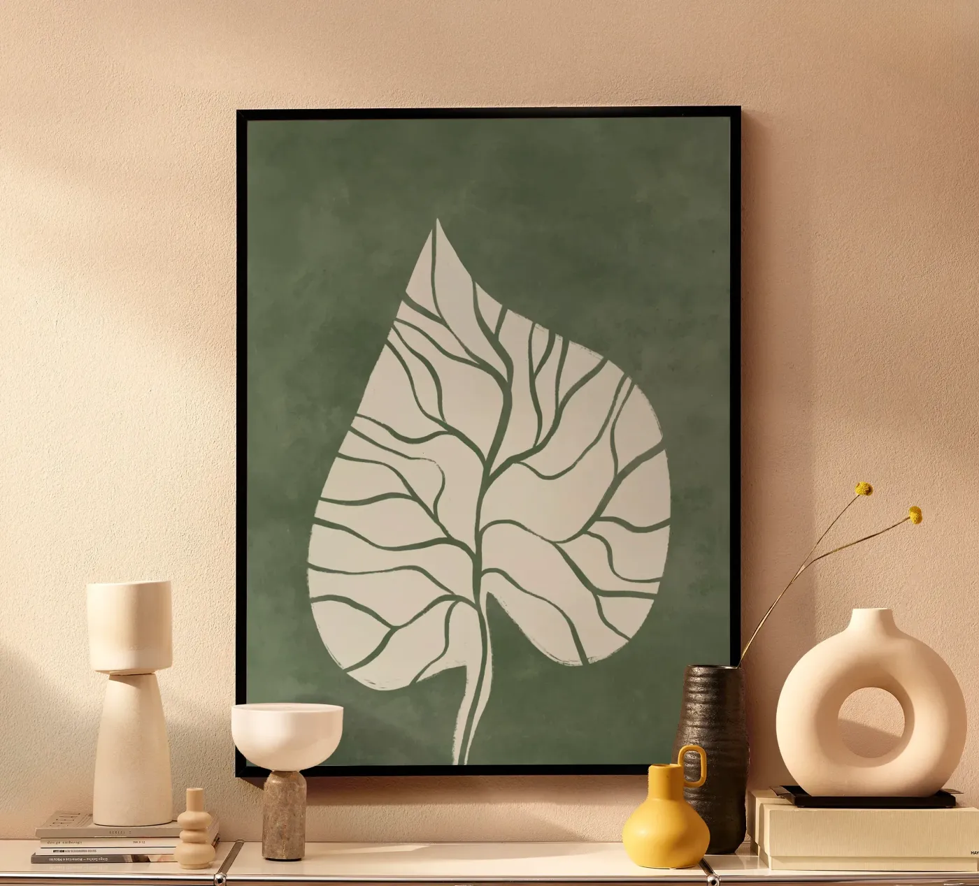 Leaf Poster von Artsy Bessy