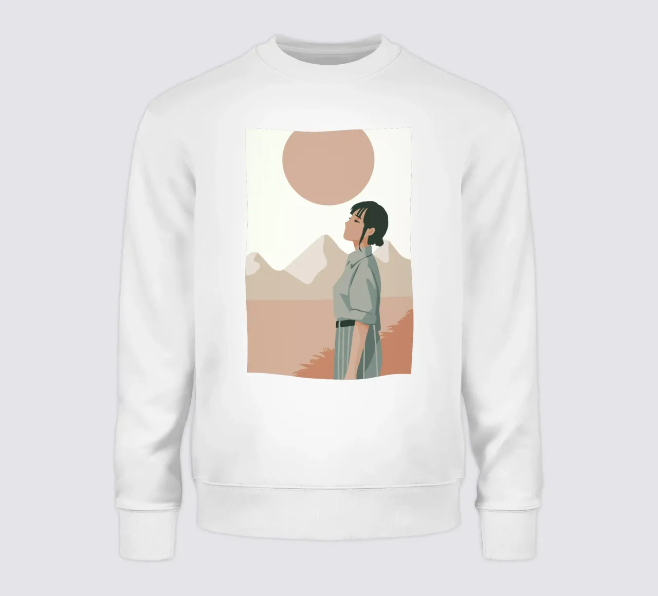 Horizon's Promise sweatshirt by Soleil Basque