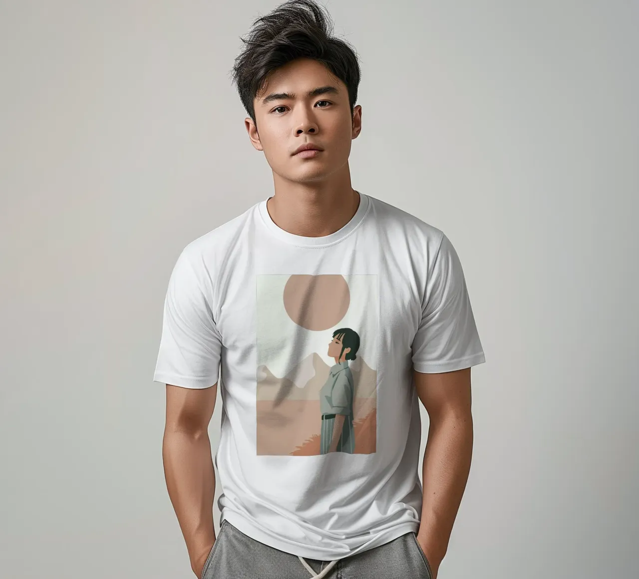 Horizon's Promise t-shirt da Soleil Basque
