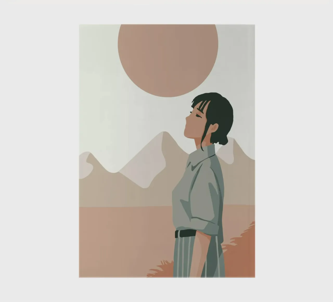 Horizon's Promise notebook by Soleil Basque