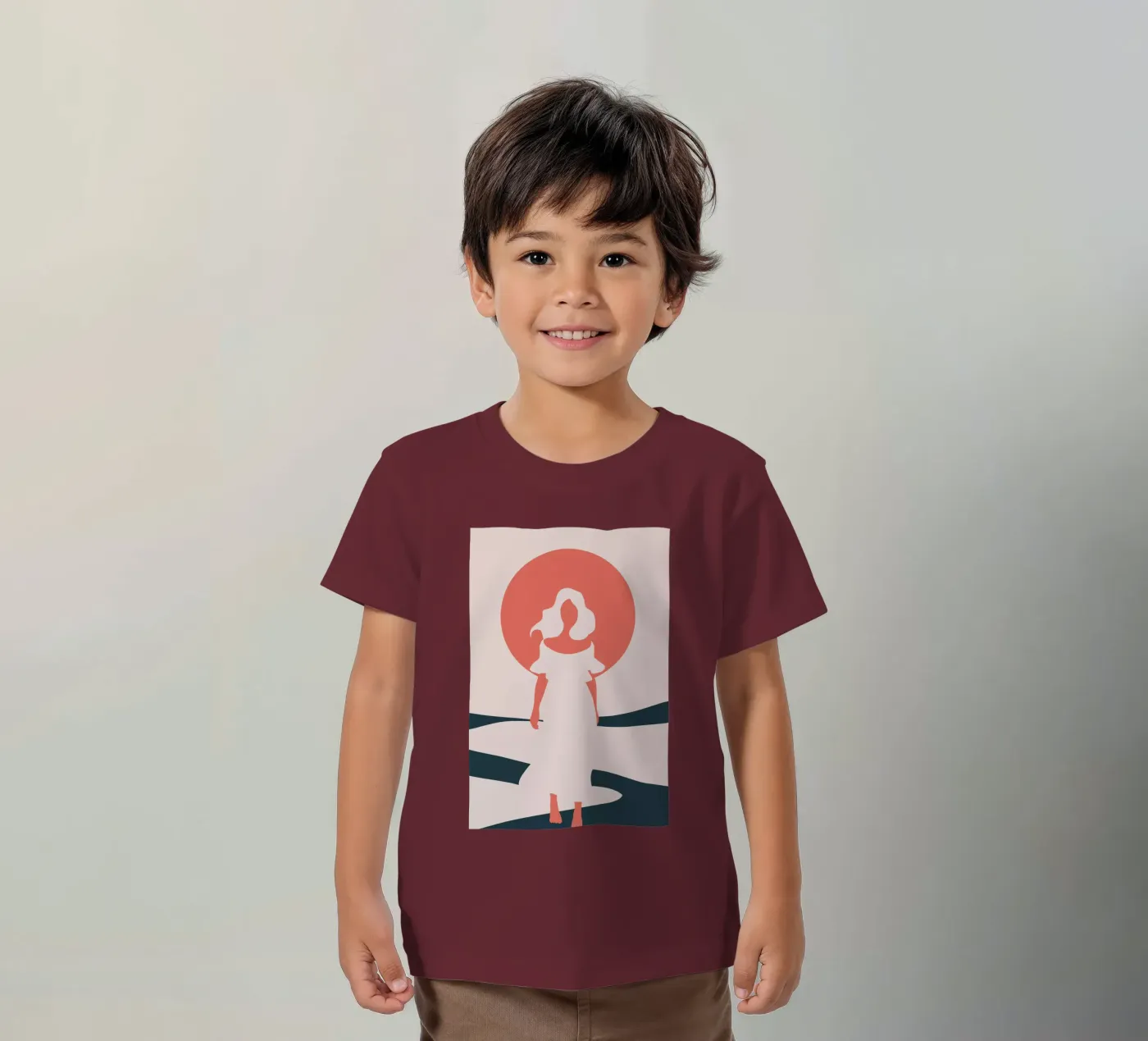 Chasing Daylight kinder t-shirt van Soleil Basque