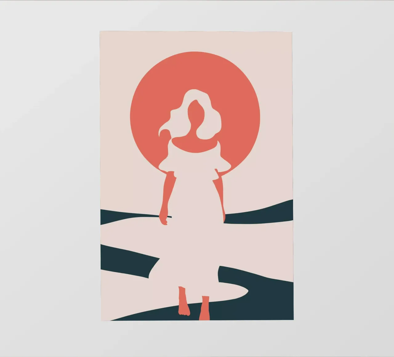 Chasing Daylight fotobehang van Soleil Basque