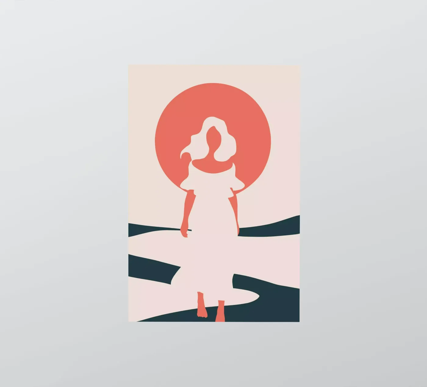 Chasing Daylight sticker van Soleil Basque