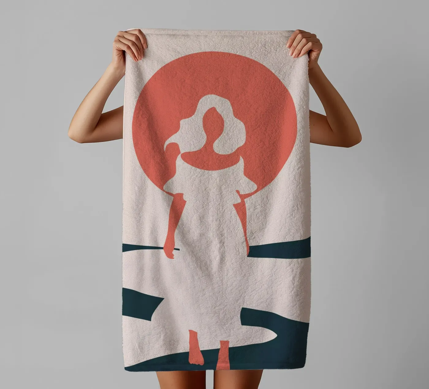 Chasing Daylight badhanddoek van Soleil Basque