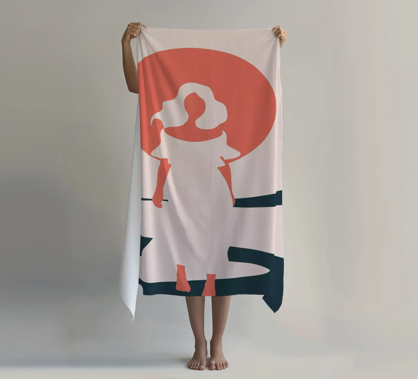 Chasing Daylight beach towel by Soleil Basque