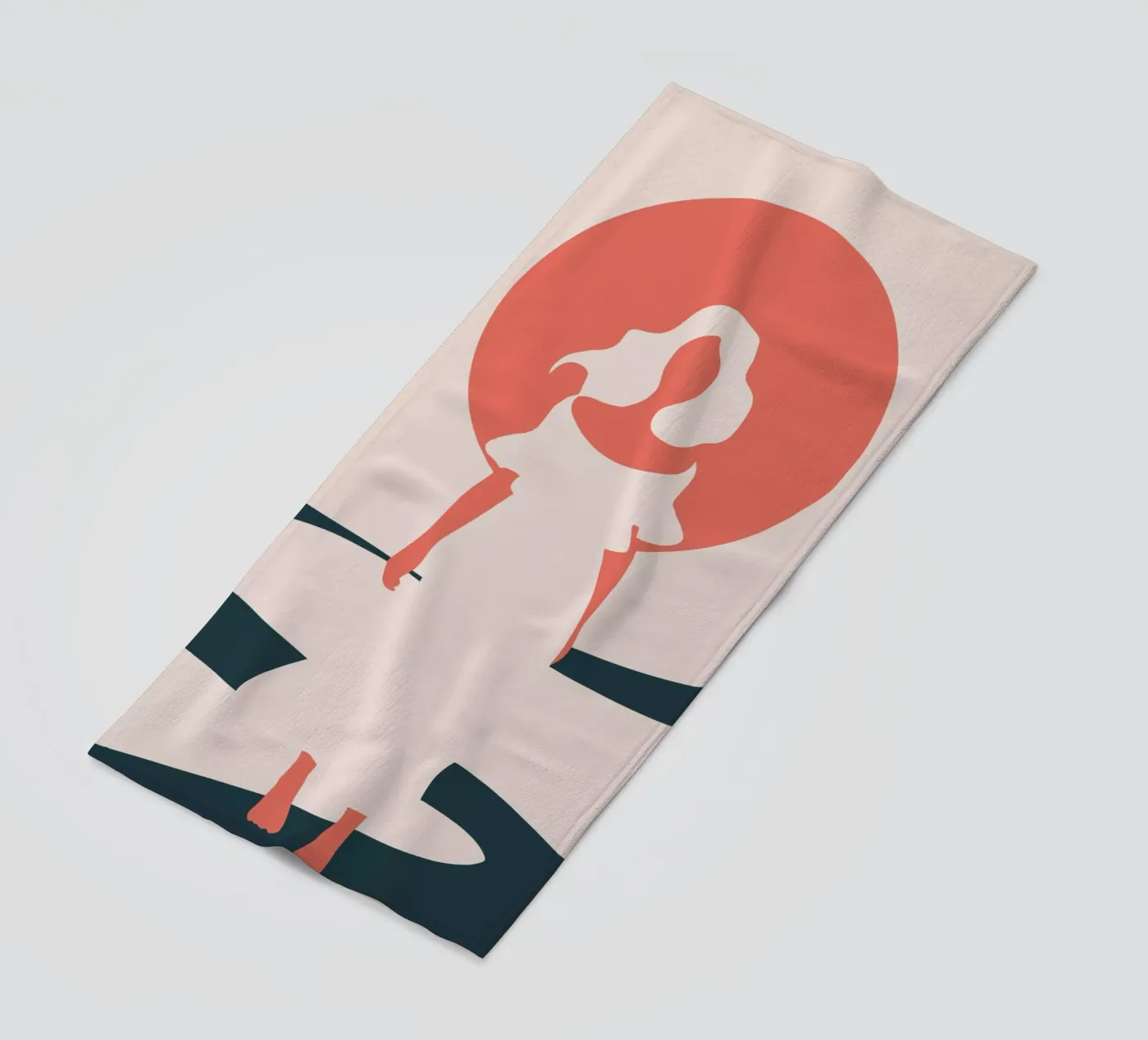 Chasing Daylight beach towel by Soleil Basque