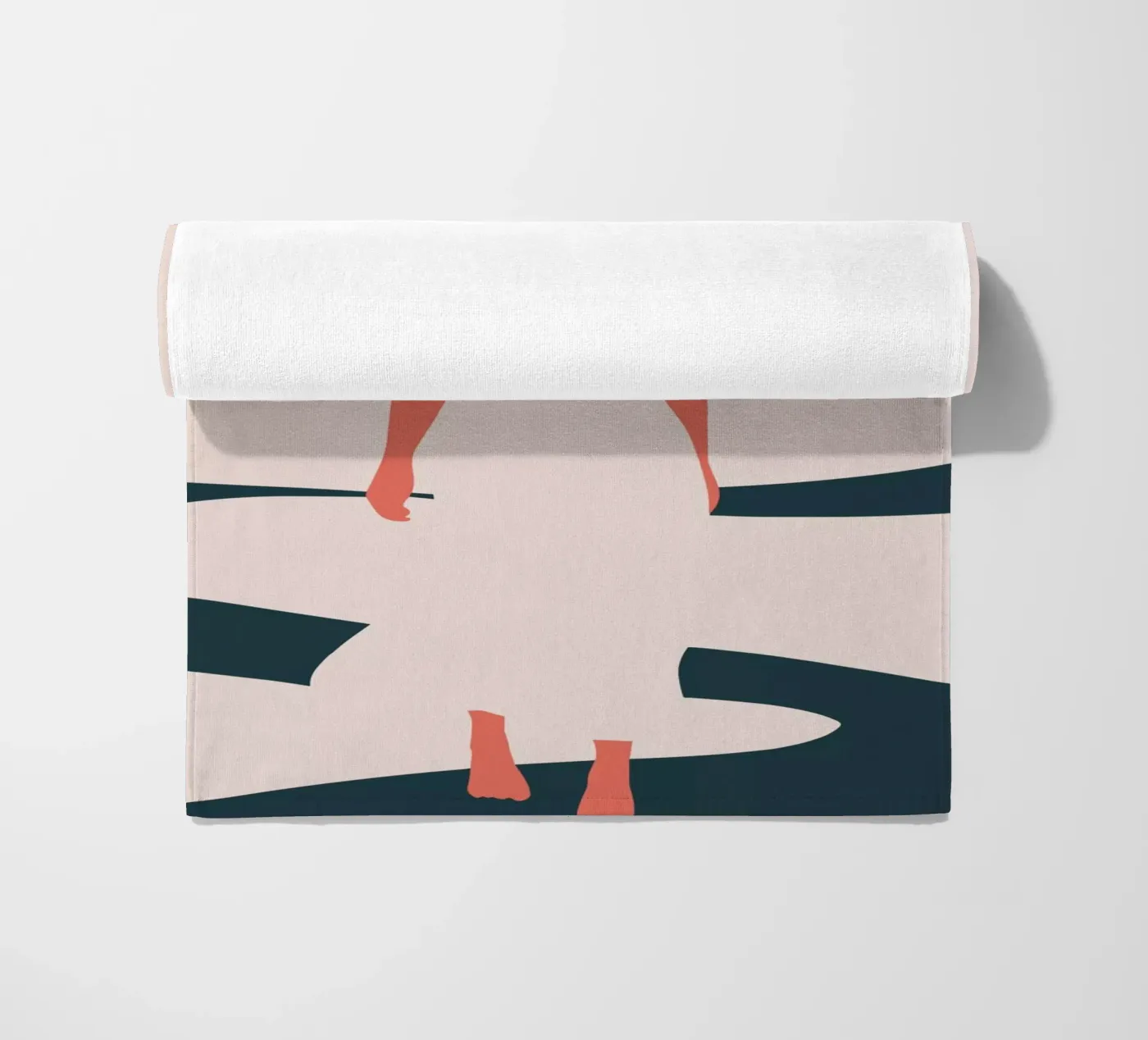 Chasing Daylight beach towel by Soleil Basque
