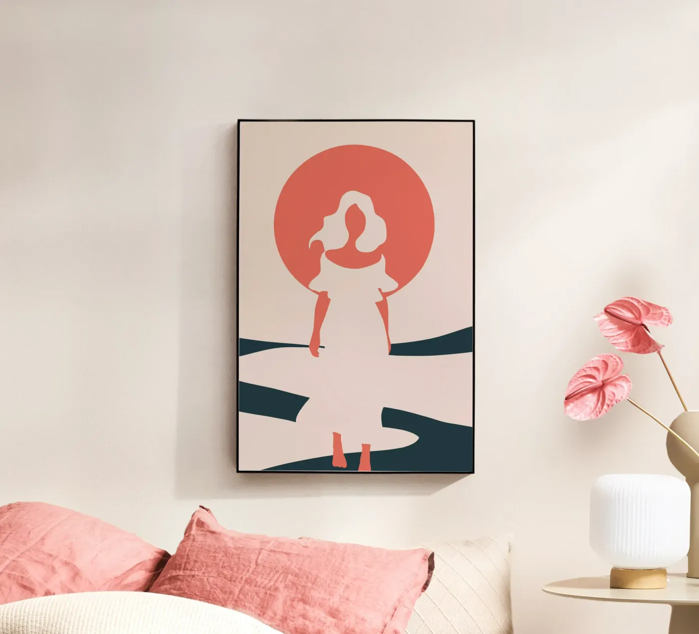 Chasing Daylight acryl van Soleil Basque