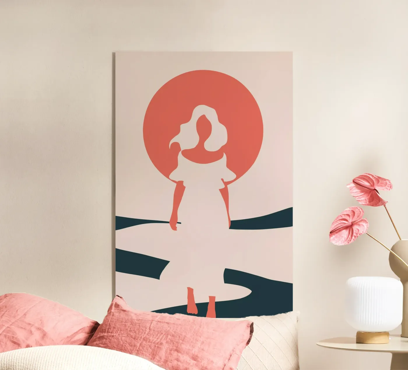 Chasing Daylight acryl van Soleil Basque